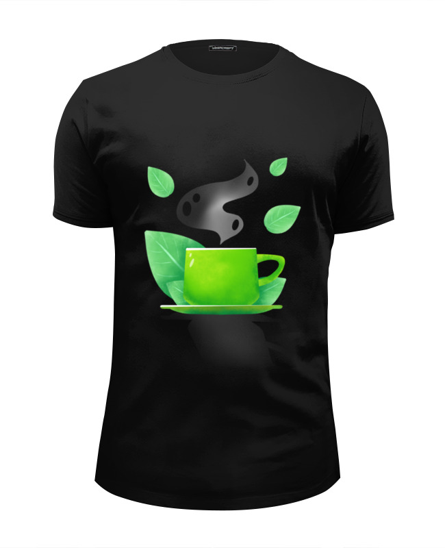 Printio Футболка Wearcraft Premium Slim Fit Чашка чая с мятой printio футболка wearcraft premium чашка чая с мятой