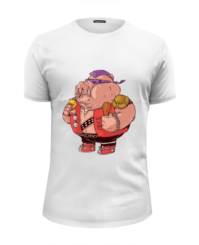 Printio Футболка Wearcraft Premium Slim Fit Fat pig printio футболка wearcraft premium fat pig