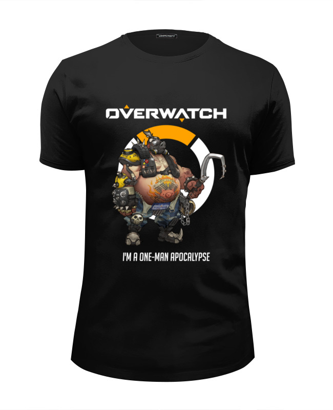 printio футболка wearcraft premium overwatch турбосвин Printio Футболка Wearcraft Premium Slim Fit Overwatch. турбосвин