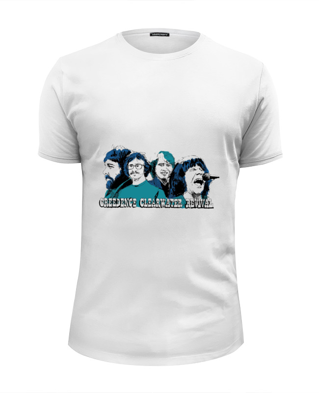 Printio Футболка Wearcraft Premium Slim Fit Creedence creedence clearwater revival collected 3cd