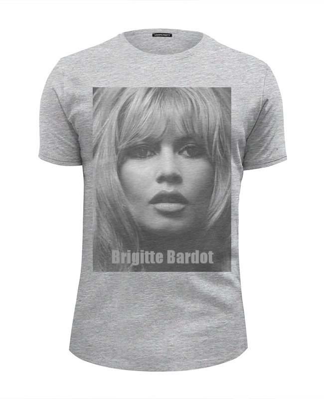 Printio Футболка Wearcraft Premium Slim Fit Brigitte bardot