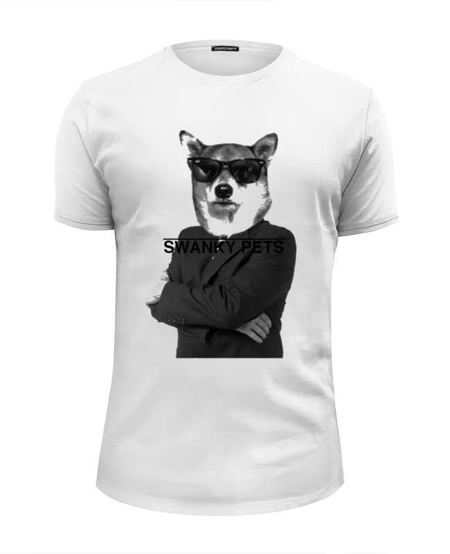 Printio Футболка Wearcraft Premium Slim Fit Шарик из коллекции swanky pets printio футболка wearcraft premium slim fit собака в машине