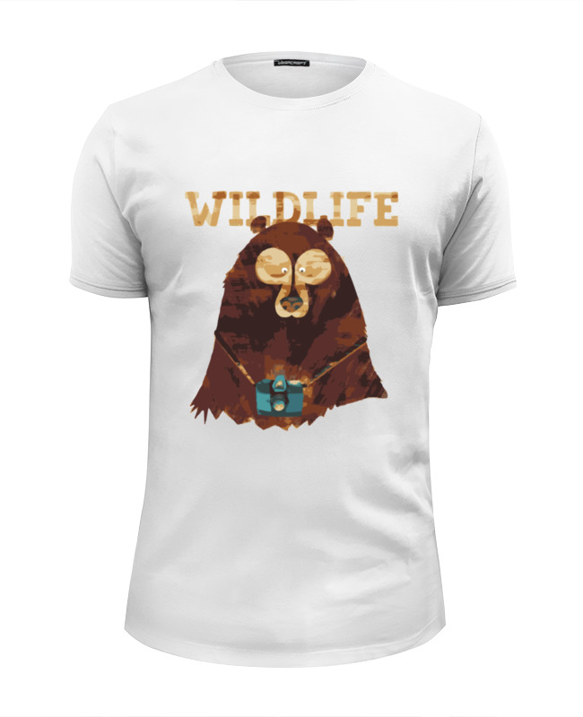Printio Футболка Wearcraft Premium Slim Fit Wildlife printio футболка wearcraft premium slim fit новогодний мишка