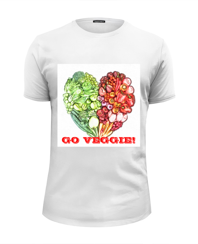 Printio Футболка Wearcraft Premium Slim Fit Go veggie! printio футболка wearcraft premium go veggie