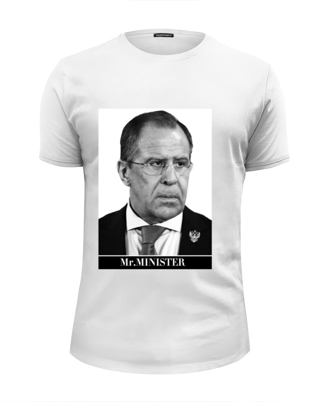 Printio Футболка Wearcraft Premium Slim Fit Mr minister