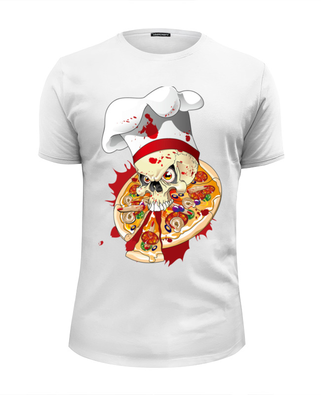 Printio Футболка Wearcraft Premium Slim Fit Череп пицца printio футболка wearcraft premium slim fit череп пицца