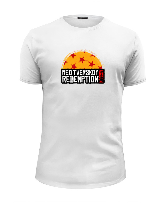 Printio Футболка Wearcraft Premium Slim Fit Red tverskoy moscow redemption