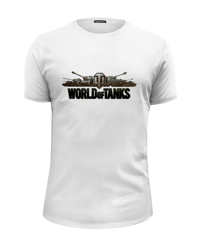 Printio Футболка Wearcraft Premium Slim Fit Игра "world of tanks"