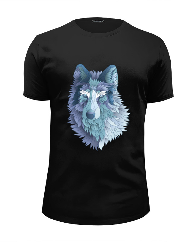 Printio Футболка Wearcraft Premium Slim Fit Beautiful wolf