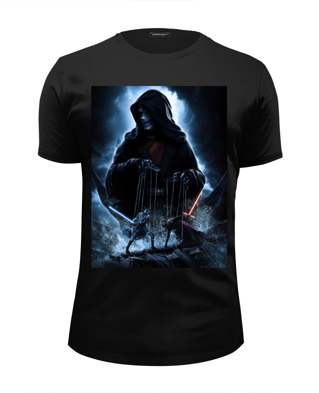 цена Printio Футболка Wearcraft Premium Slim Fit Palpatine darth sidious