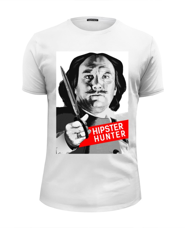 Printio Футболка Wearcraft Premium Slim Fit Hipster hunter printio футболка wearcraft premium hipster hunter