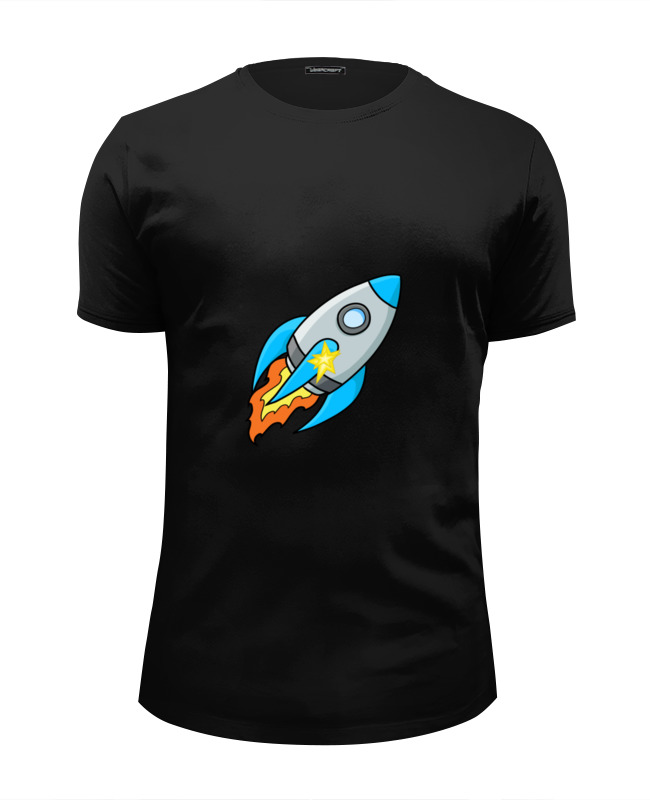 printio футболка wearcraft premium slim fit ракета протон Printio Футболка Wearcraft Premium Slim Fit Юный космонавт