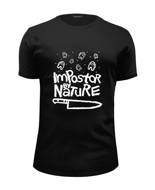 printio футболка классическая impostor by nature Printio Футболка Wearcraft Premium Slim Fit Impostor by nature