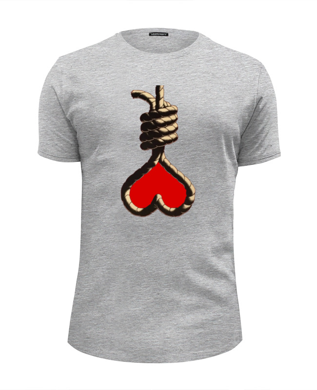 Printio Футболка Wearcraft Premium Slim Fit Love noose