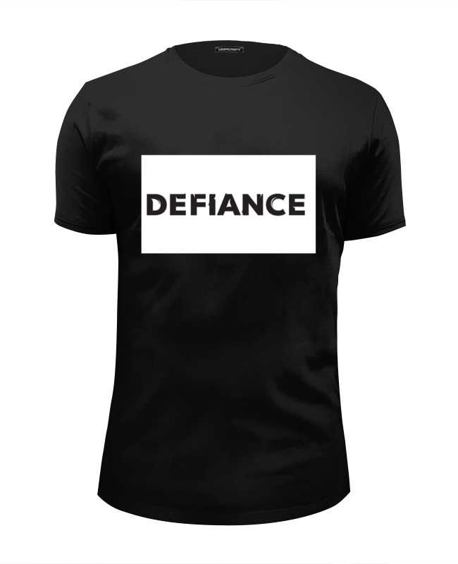 Printio Футболка Wearcraft Premium Slim Fit Defiance printio футболка wearcraft premium slim fit defiance