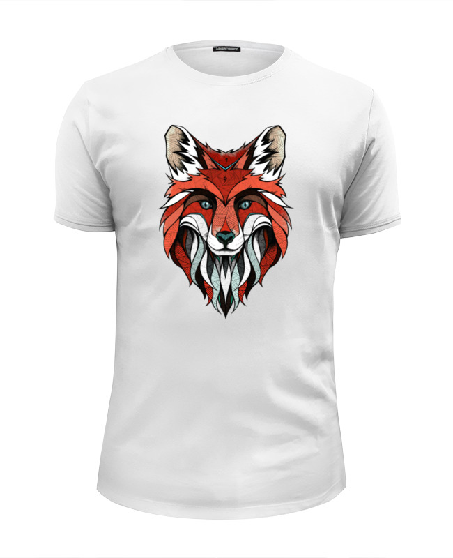 Printio Футболка Wearcraft Premium Slim Fit Лисица