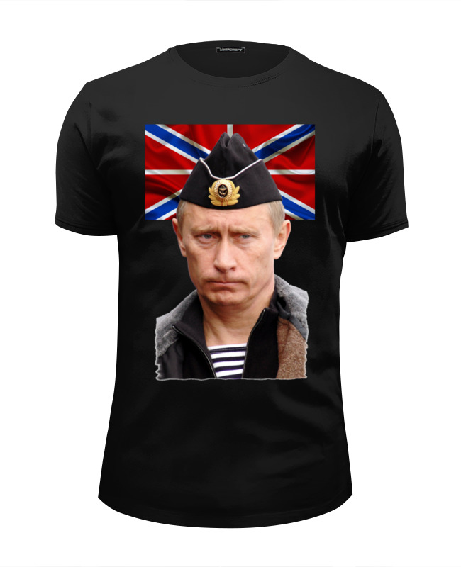 Printio Футболка Wearcraft Premium Slim Fit Putin
