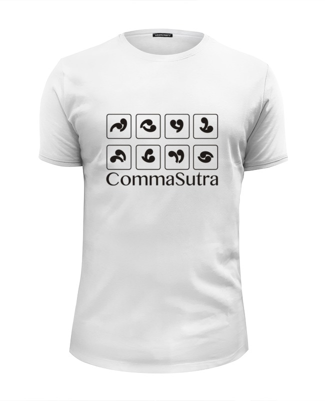 Printio Футболка Wearcraft Premium Slim Fit Commasutra printio футболка wearcraft premium slim fit commasutra