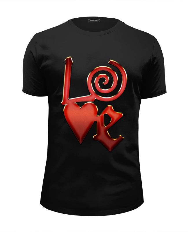 Printio Футболка Wearcraft Premium Slim Fit Love - любовь футболка wearcraft premium slim fit printio alter love
