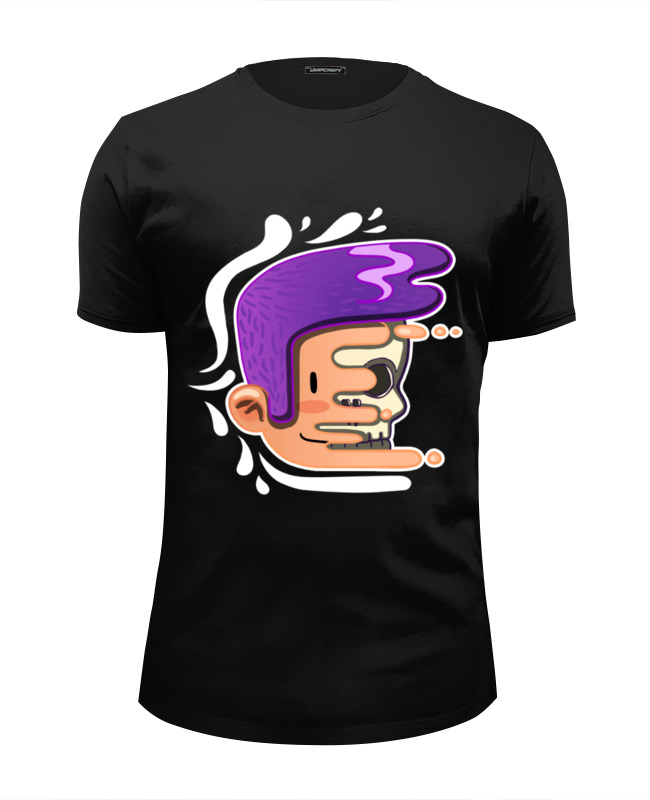 Printio Футболка Wearcraft Premium Slim Fit Время летит