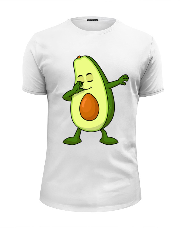 Printio Футболка Wearcraft Premium Slim Fit Avocado dab printio футболка wearcraft premium avocado dab