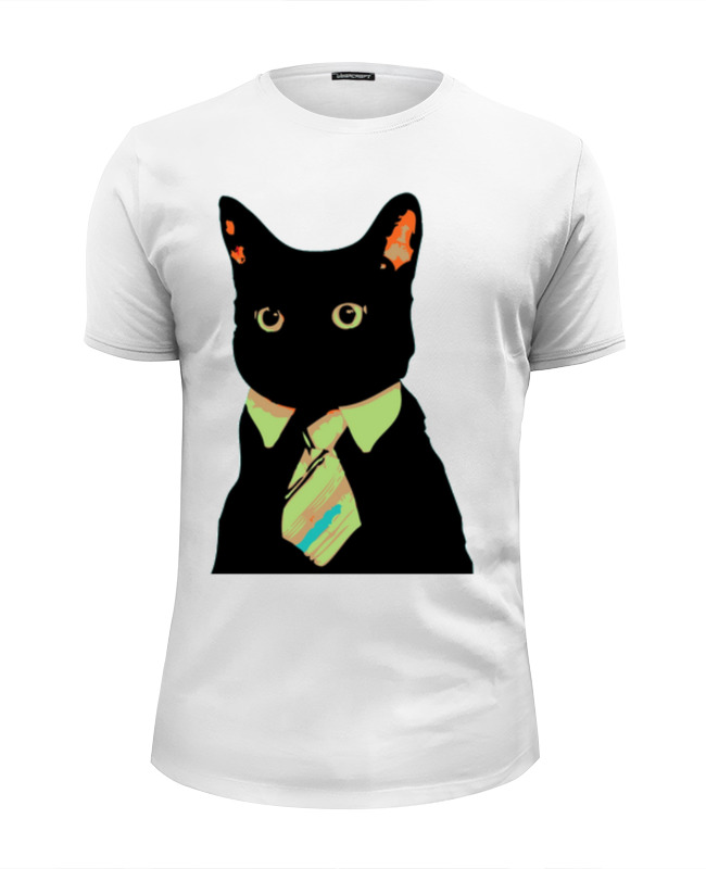 Printio Футболка Wearcraft Premium Slim Fit Деловой кот printio футболка wearcraft premium slim fit деловой кот