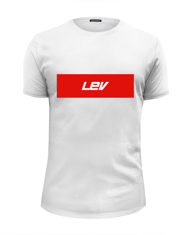 Printio Футболка Wearcraft Premium Slim Fit Имя lev printio футболка wearcraft premium slim fit имя lev