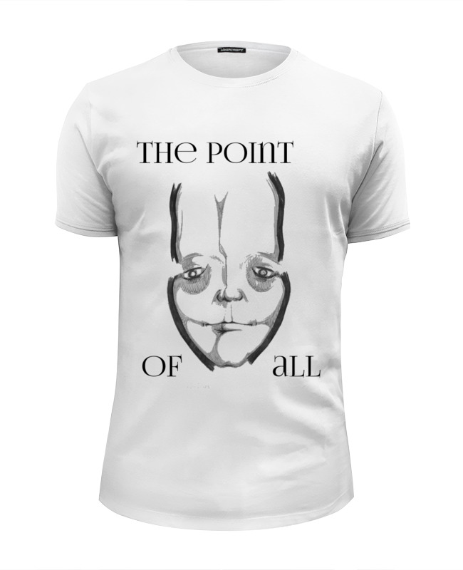 Printio Футболка Wearcraft Premium Slim Fit Thepoint of all printio футболка wearcraft premium slim fit thepoint of all