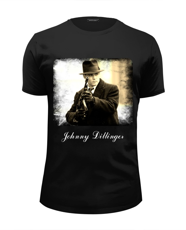 Printio Футболка Wearcraft Premium Slim Fit Dillinger мужская футболка johnny silverhand l черный