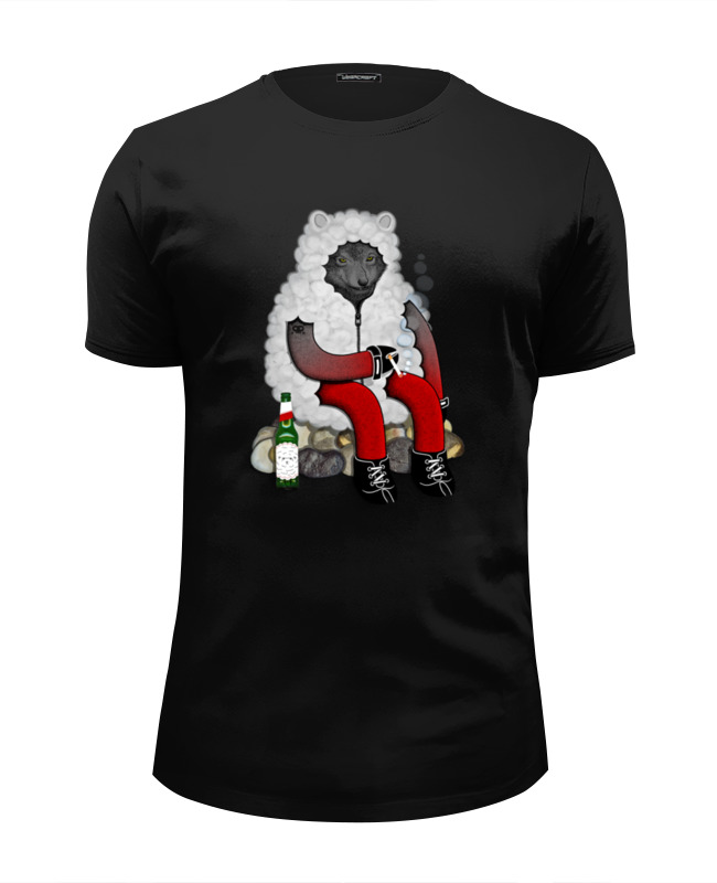 Printio Футболка Wearcraft Premium Slim Fit Волк в овечьей шкуре printio футболка wearcraft premium slim fit волк в овечьей шкуре
