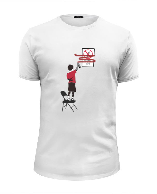 Printio Футболка Wearcraft Premium Slim Fit Граффити