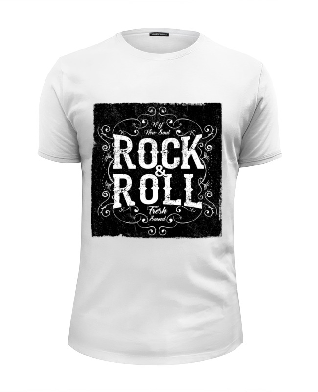 Printio Футболка Wearcraft Premium Slim Fit Rock&roll printio футболка wearcraft premium slim fit rock and roll