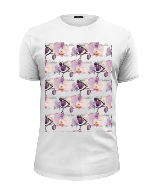 Printio Футболка Wearcraft Premium Slim Fit Ветка орхидеи printio футболка wearcraft premium slim fit акварельная кошка