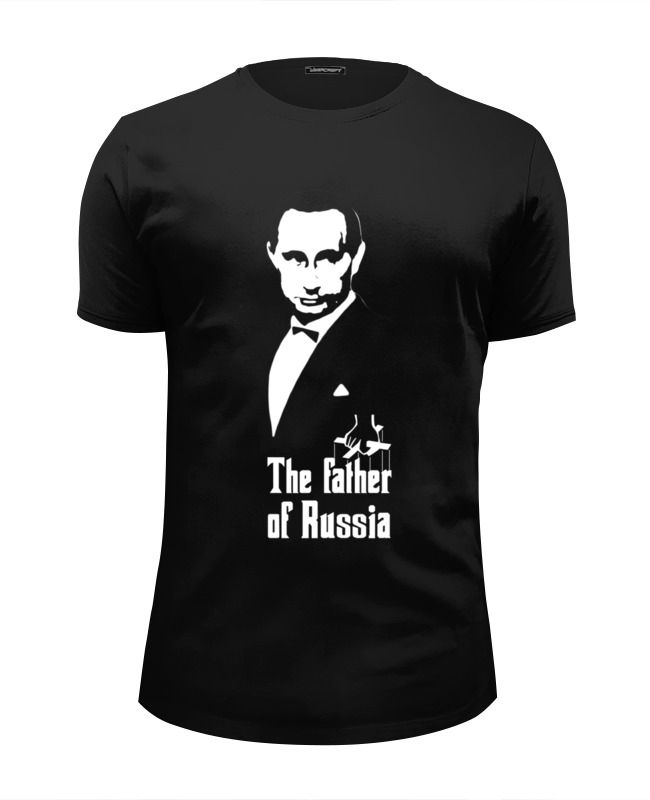 Printio Футболка Wearcraft Premium Slim Fit Владимир путин