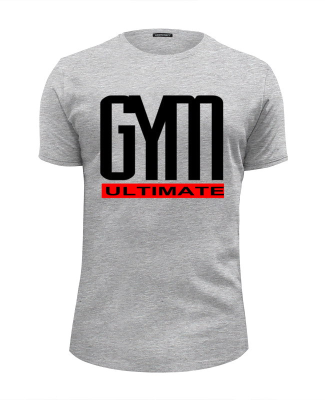 Printio Футболка Wearcraft Premium Slim Fit Gym ultimate