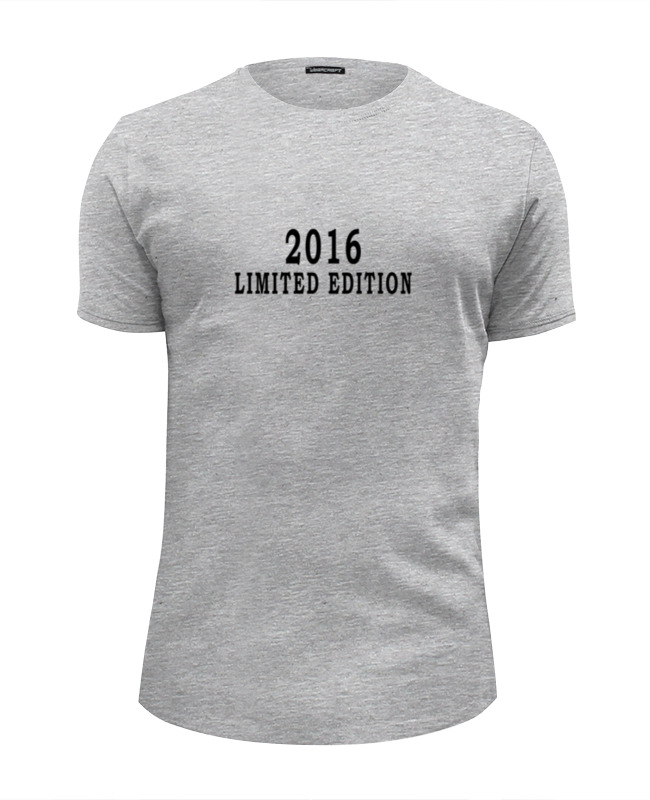 Printio Футболка Wearcraft Premium Slim Fit 2016 limited edition printio футболка классическая 2016 limited edition