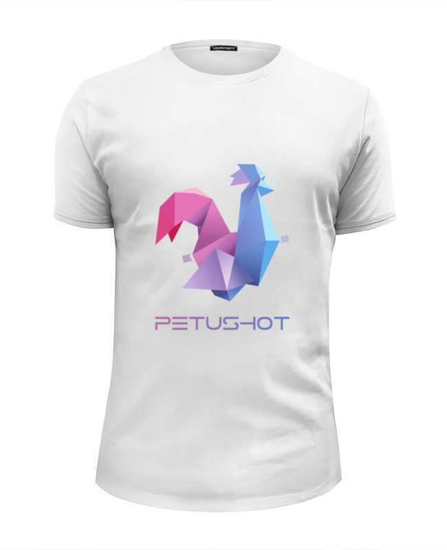 printio футболка wearcraft premium slim fit poly fox Printio Футболка Wearcraft Premium Slim Fit Petushot