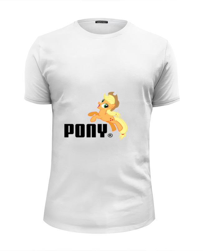 Printio Футболка Wearcraft Premium Slim Fit Pony printio футболка wearcraft premium slim fit пони экспресс
