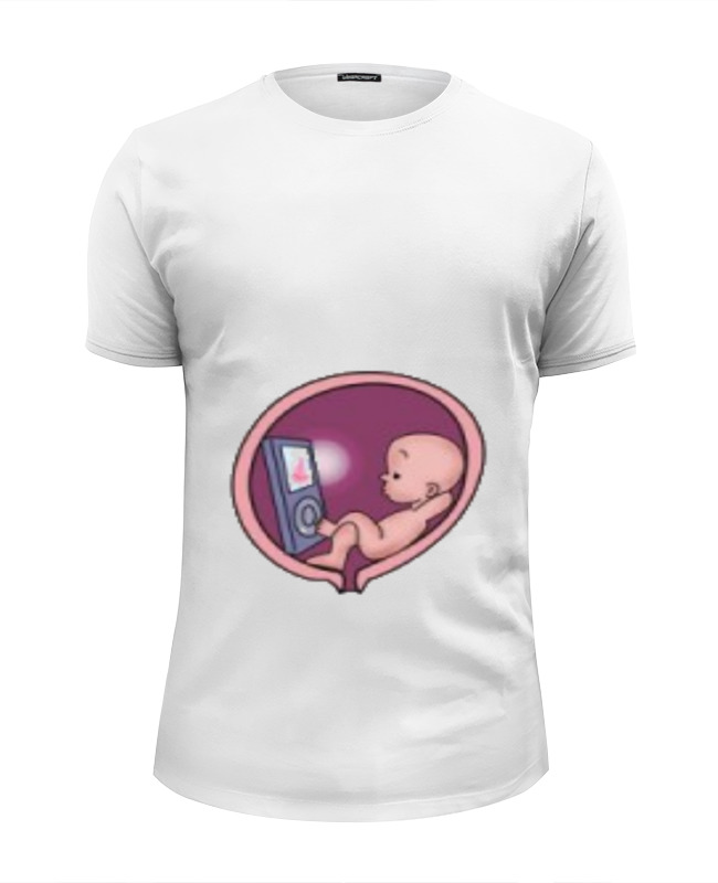 Printio Футболка Wearcraft Premium Slim Fit Я беременна printio футболка wearcraft premium я не сумасшедшая я просто беременна