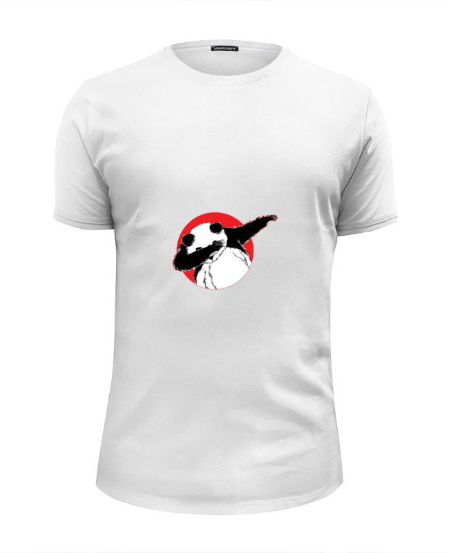 Printio Футболка Wearcraft Premium Slim Fit Panda dab printio футболка wearcraft premium slim fit панда