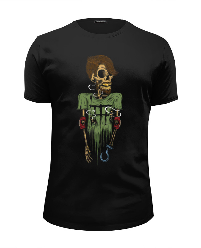 Printio Футболка Wearcraft Premium Slim Fit Skeleton art printio футболка wearcraft premium slim fit skeleton