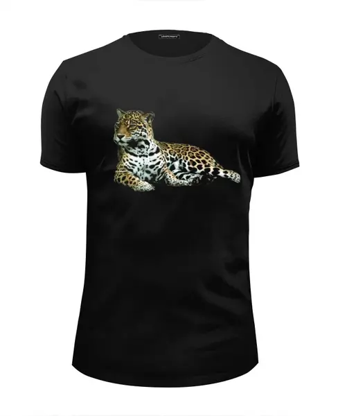 Заказать мужскую футболку в Москве. Футболка базовая Jaguar от yaguar1920 - готовые дизайны и нанесение принтов.