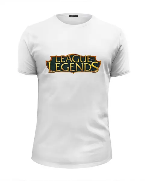 Заказать мужскую футболку в Москве. Футболка базовая League of Legends от THE_NISE  - готовые дизайны и нанесение принтов.