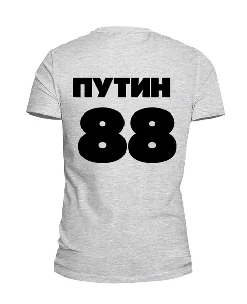 Заказать мужскую футболку в Москве. Футболка базовая Фамилия с номером от 1world - готовые дизайны и нанесение принтов.