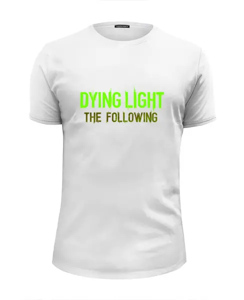 Заказать мужскую футболку в Москве. Футболка базовая Dying Light от THE_NISE  - готовые дизайны и нанесение принтов.