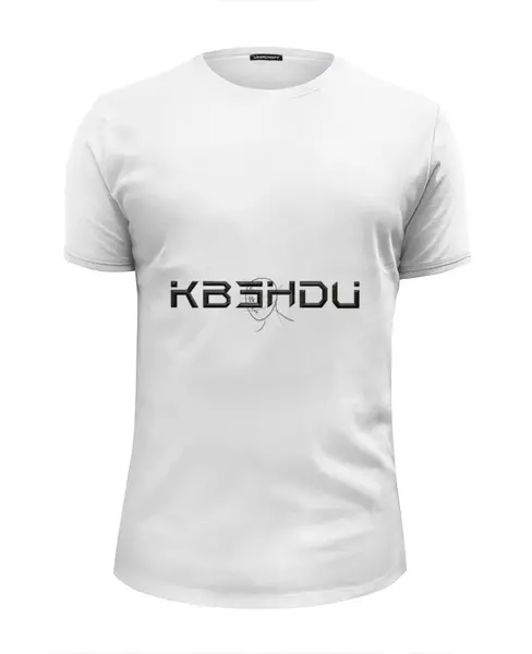 Заказать мужскую футболку в Москве. Футболка базовая Квэнди от provas2009@yandex.ru - готовые дизайны и нанесение принтов.