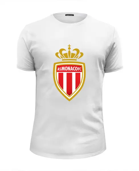 Заказать мужскую футболку в Москве. Футболка базовая AS Monaco от THE_NISE  - готовые дизайны и нанесение принтов.