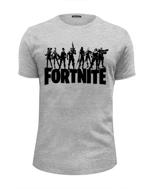 Заказать мужскую футболку в Москве. Футболка базовая FORTNITE от balden - готовые дизайны и нанесение принтов.
