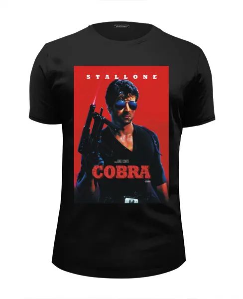 Заказать мужскую футболку в Москве. Футболка базовая Stallone от scrat29@yandex.ru - готовые дизайны и нанесение принтов.