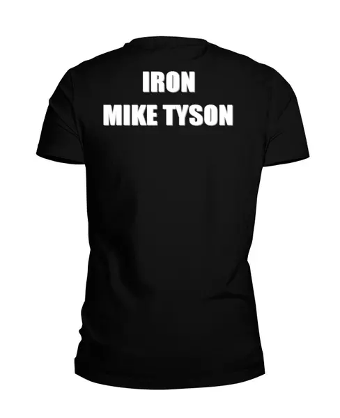 Заказать мужскую футболку в Москве. Футболка базовая Mike Tyson от solonik - готовые дизайны и нанесение принтов.